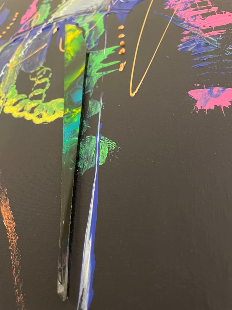 1 Std. Zuschauen, Fragen & Verstehen: Mixed Media live - Uhrzeit nach Absprache