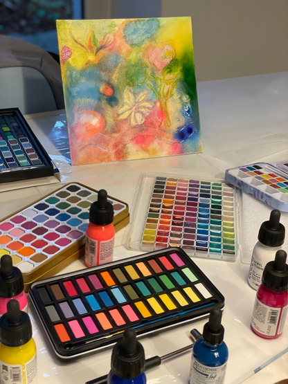 Aquarell Workshop Hamburg - Kreative Auszeit im Oktober (max. 6 Personen) - am 15.10.2025