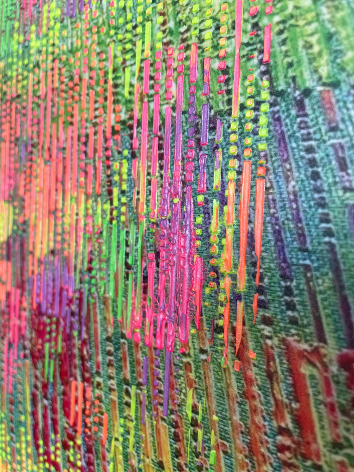 #68 - Handveredeltes Mixed-Media-Unikat auf Fotoboard